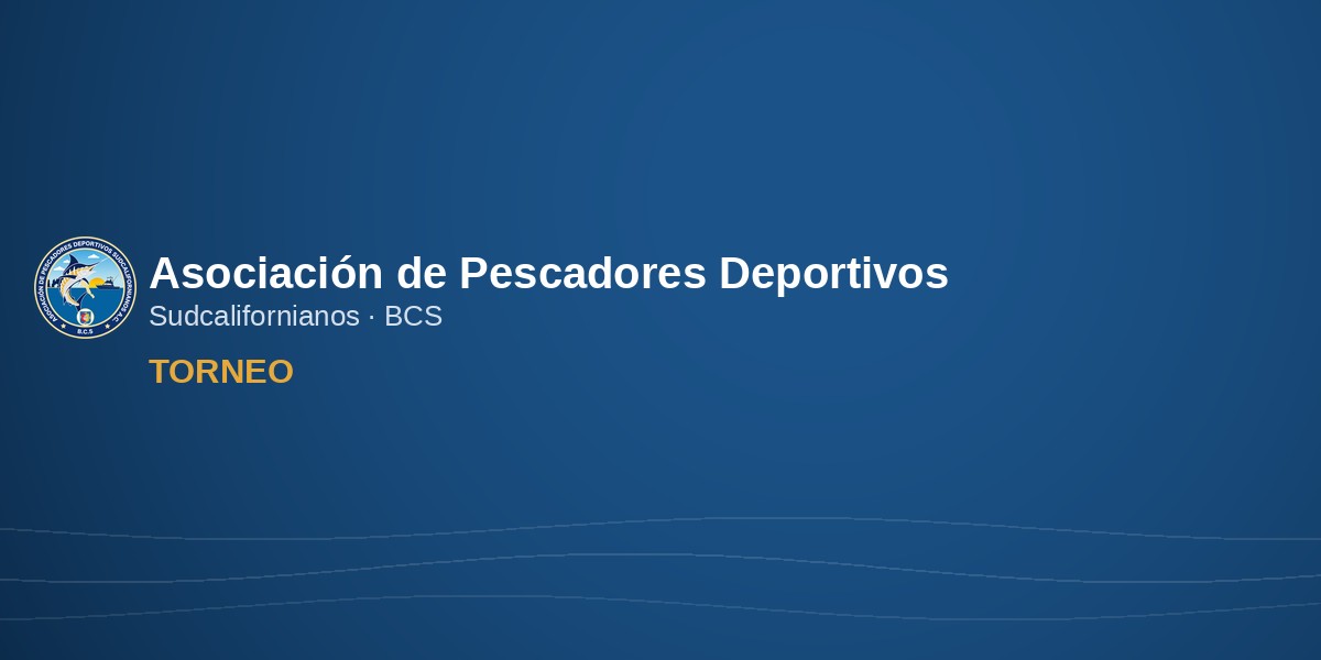 VII Campeonato Nacional de Pesca de Playa 2026